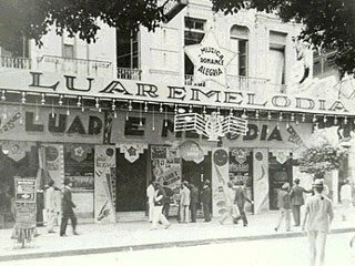 Cine Glória, em Belo Horizonte, durante a década de 20